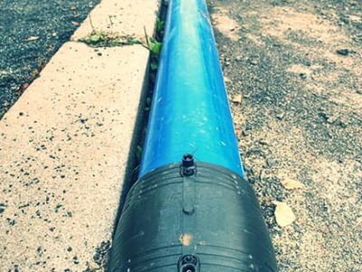 High-Density Polyethylene Pipe Welding